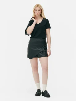 Femme Primark Hauts Et T-Shirts|T-shirt Coupe Regular à Col En V