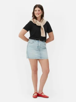 Femme Primark Hauts Et T-Shirts|T-shirt Coupe Regular à Col Ras Du Cou