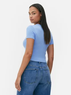 Femme Primark Hauts Et T-Shirts|T-shirt Court à Manches Courtes