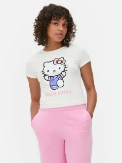 Femme Primark Hauts Et T-Shirts|T-shirt Court Graphique Hello Kitty