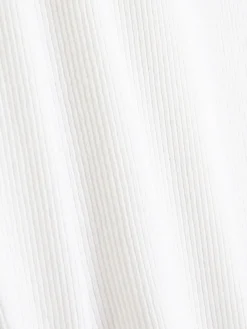 Enfant Primark Hauts Et T-Shirts|T-shirt Côtelé à Finition Festonnée à Coordonner