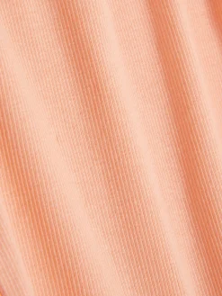 Enfant Primark Hauts Et T-Shirts|T-shirt Côtelé à Finition Festonnée à Coordonner