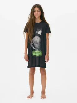 Enfant Primark Beetlejuice|Tout Halloween|T-shirt De Nuit Beetlejuice Astrid Deetz