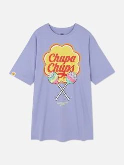 Femme Primark Chemises De Nuit Et Nuisettes|T-shirt De Nuit Graphique Chupa Chups