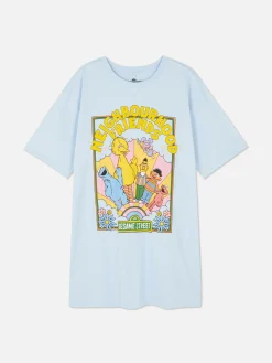 Femme Primark Chemises De Nuit Et Nuisettes|T-shirt De Nuit Long Oversize 1, Rue Sésame