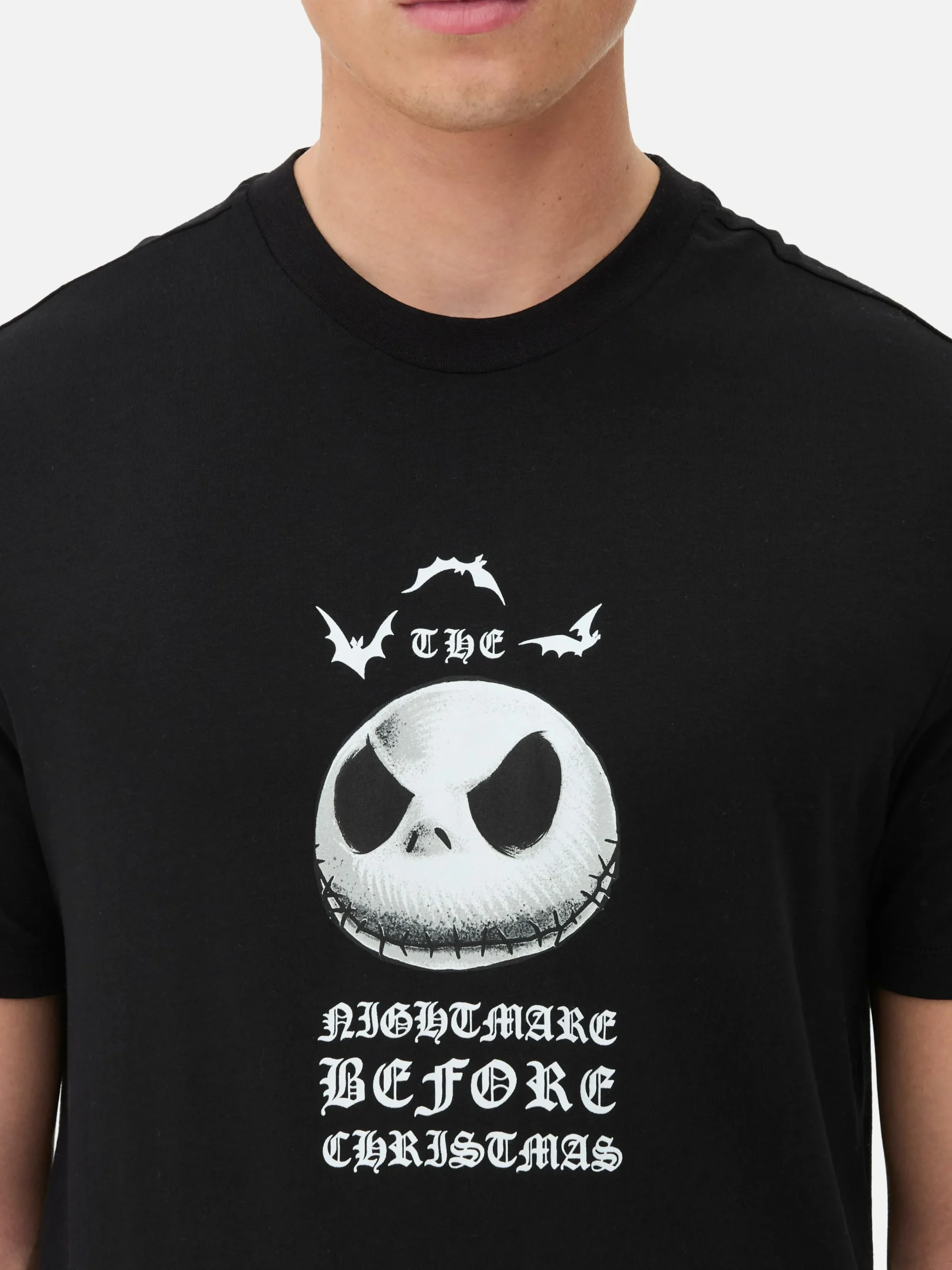Primark The Nightmare Before Christmas|T-shirt Disney L’Étrange Noël De Monsieur Jack De Tim Burton