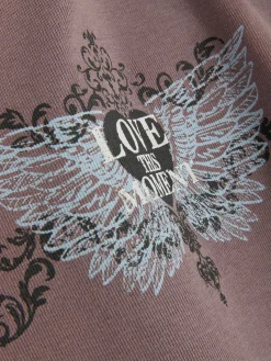 Enfant Primark Hauts Et T-Shirts|T-shirt Effet Délavé à Imprimé Papillons