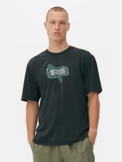 Homme Primark T-Shirts Et Sweat-Shirts À Motifs|Beetlejuice|T-shirt Effet Délavé Beetlejuice