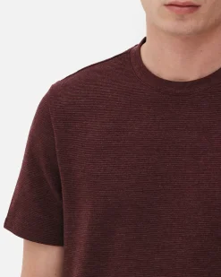 Homme Primark Hauts Et T-Shirts|T-shirt En Maille Ottoman Côtelée