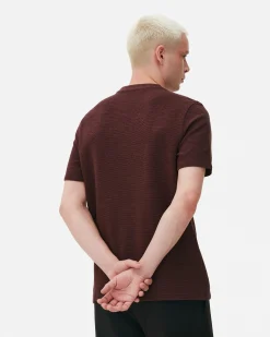 Homme Primark Hauts Et T-Shirts|T-shirt En Maille Ottoman Côtelée