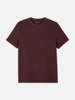 Homme Primark Hauts Et T-Shirts|T-shirt En Maille Ottoman Côtelée