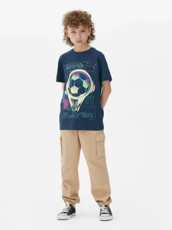 Enfant Primark Hauts Et T-Shirts|T-shirt Graphique à Manches Courtes