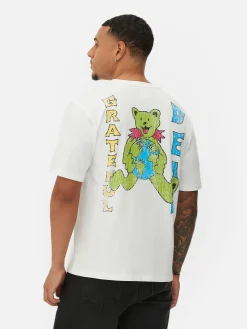 Homme Primark T-Shirts Et Sweat-Shirts À Motifs|Hauts Et T-Shirts|T-shirt Graphique Grateful Dead