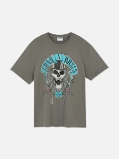 Homme Primark T-Shirts Et Sweat-Shirts À Motifs|Hauts Et T-Shirts|T-shirt Graphique Guns N’ Roses