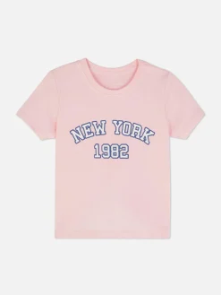 Enfant Primark Hauts Et T-Shirts|T-shirt Graphique New York