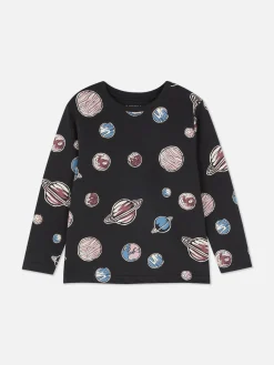 Enfant Primark Hauts Et T-Shirts|T-shirt Imprimé à Manches Longues