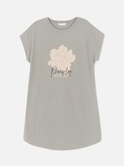 Femme Primark Hauts Et T-Shirts|T-shirt Long à Col Ras-du-cou