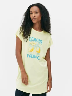 Femme Primark Hauts Et T-Shirts|T-shirt Long En Jersey