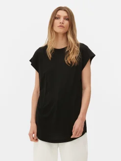 Femme Primark Hauts Et T-Shirts|T-shirt Long Essential