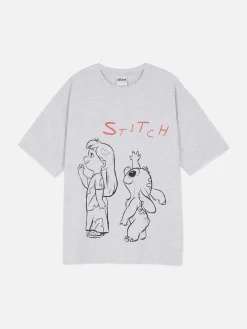 Femme Primark Hauts Et T-Shirts|T-shirt Oversize Disney Lilo & Stitch