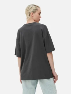 Femme Primark The Nightmare Before Christmas|Tout Halloween|T-shirt Oversize Disney L’Étrange Noël De Monsieur Jack De Tim Burton