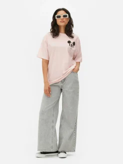 Femme Primark Hauts Et T-Shirts|T-shirt Oversize Disney Mickey Mouse