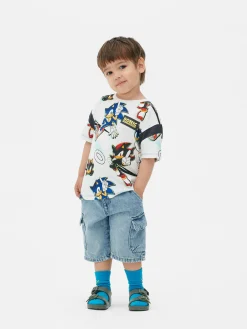 Enfant Primark Hauts Et T-Shirts|T-shirt Sonic Le Hérisson Et Shadow
