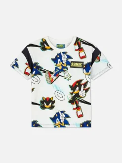 Enfant Primark Hauts Et T-Shirts|T-shirt Sonic Le Hérisson Et Shadow