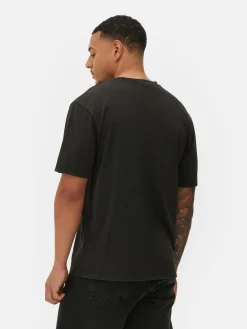 Homme Primark Tout Halloween|Hauts Et T-Shirts|Un T-shirt Graphique Orange Mécanique