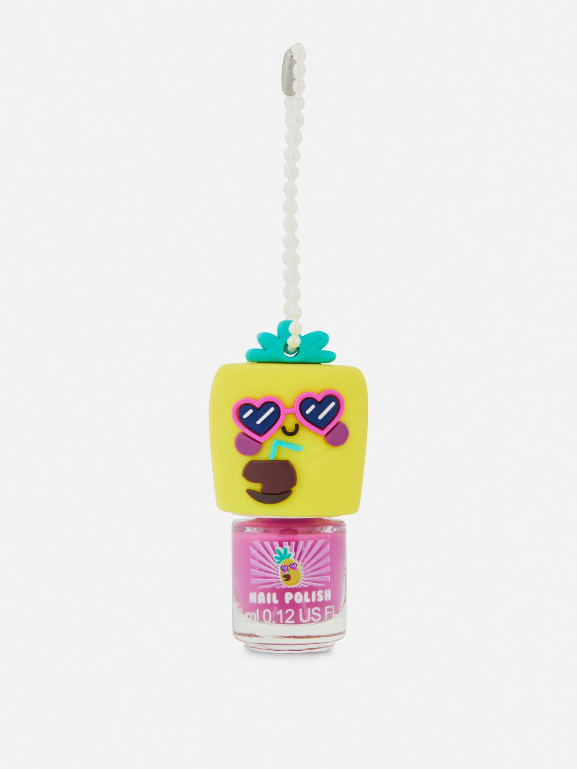 Primark Vernis À Ongles|Vernis à Ongles Ananas Avec Chaîne En Fausses Perles