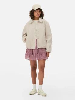 Femme Primark Manteaux Et Vestes|Veste à Ourlet Boule