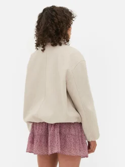 Femme Primark Manteaux Et Vestes|Veste à Ourlet Boule