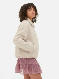 Femme Primark Manteaux Et Vestes|Veste à Ourlet Boule