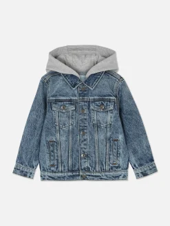 Enfant Primark Manteaux Et Vestes|Veste En Jean à Capuche