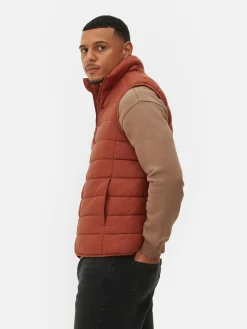 Homme Primark Manteaux Et Vestes|Veste Rembourrée Et Zippée Sans Manches