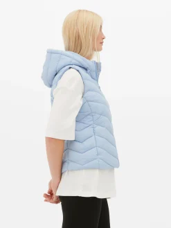 Femme Primark Manteaux Et Vestes|Veste Sans Manche à Capuche