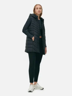 Femme Primark Manteaux Et Vestes|Veste Sans Manches Longue Matelassée