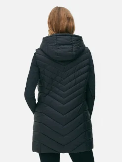 Femme Primark Manteaux Et Vestes|Veste Sans Manches Longue Matelassée