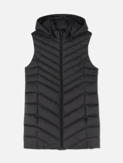 Femme Primark Manteaux Et Vestes|Veste Sans Manches Longue Matelassée